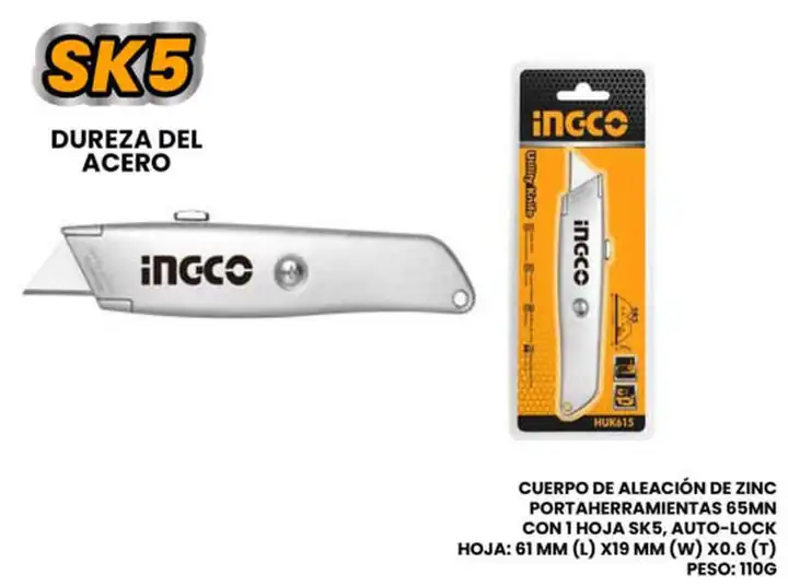 Exacto retractil metal. sk5