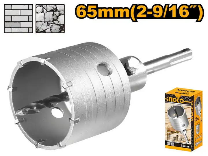 Mecha copa de widia 65mm vastago 110mm