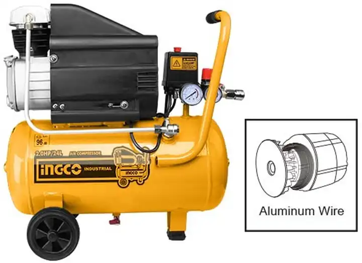 Compresor de aire 24l 2 HP