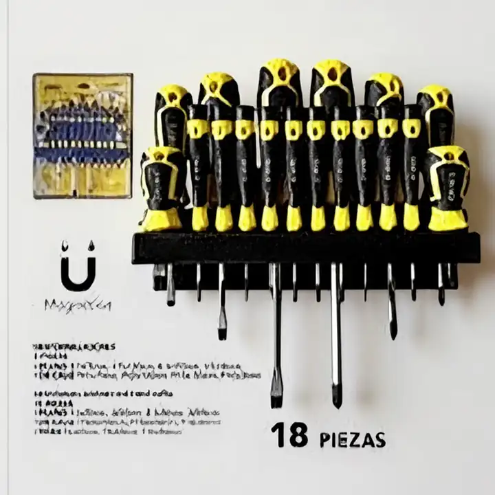 Juego de destornilladores 18pz