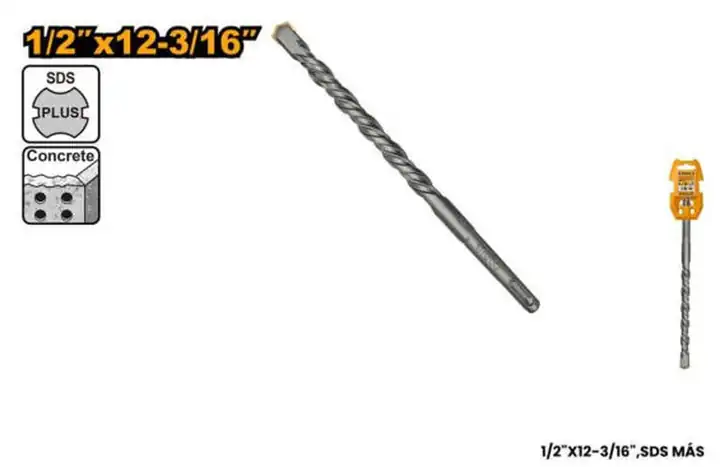 Mecha 1/2 x 12-3/16"SDS plus
