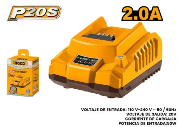 Cargador de batería 20 V