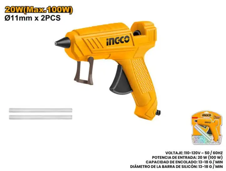 Pistola de silicon electr. 20 W