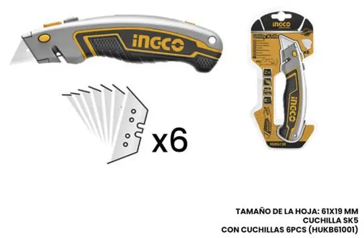 Exacto retractil 19mm