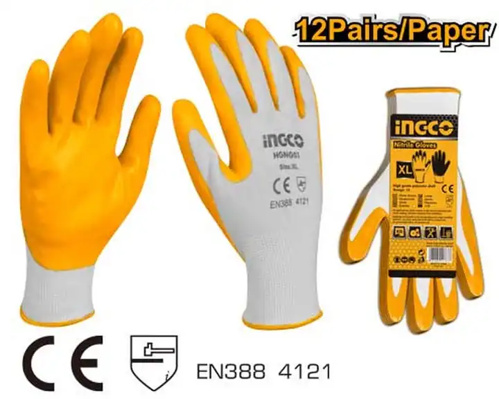 Guantes de nitrilo para combustible xl