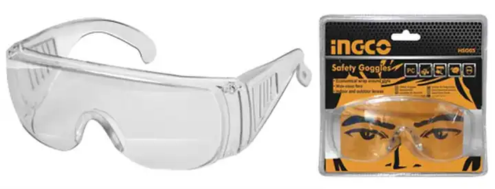 Lentes de seguridad transparentes