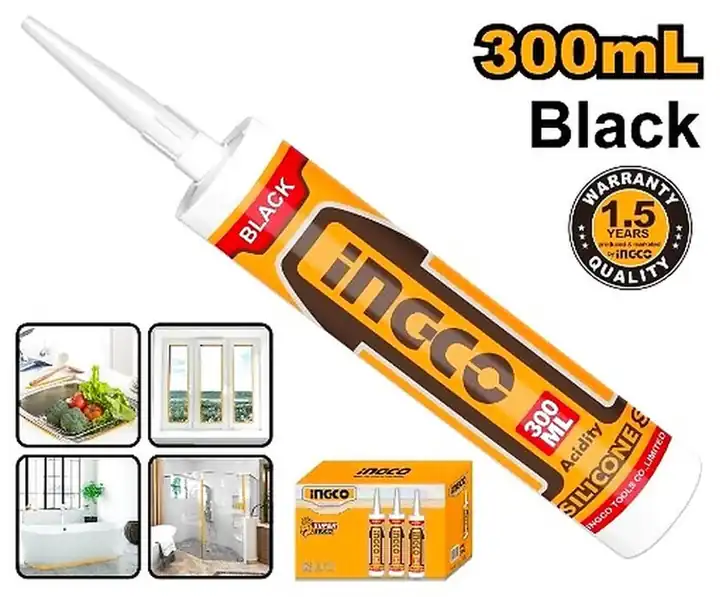 Silicon sellador negro 300ml