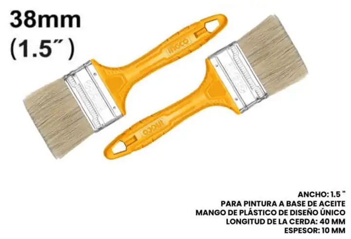 Brocha para pintar 1.5"