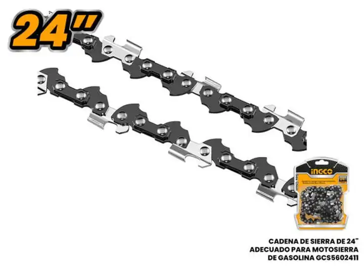 Cadena motosierra 24"