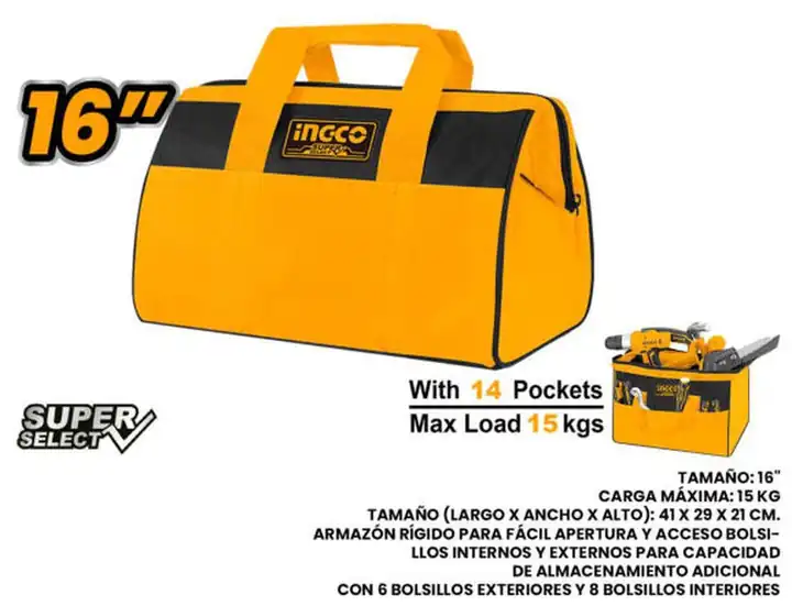 Bolso de herramientas 16"