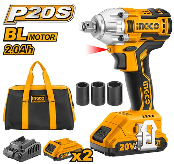 Llave de impacto (2en1) inalámbrica 20 V