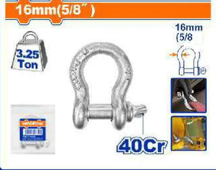 Grillete de tornillo 5/8"