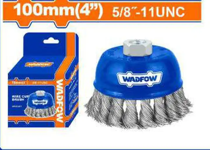 Cepillo de alambre para esmeril 4p 5/8"