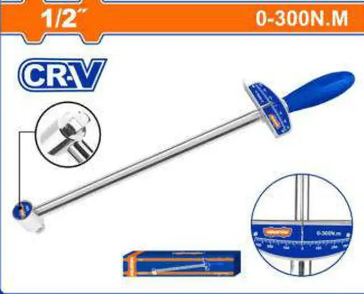 Torquimetro manual 1/2" 0-300nm