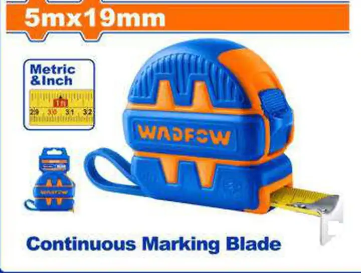 Cinta métrica plast. 5mts x 19mm