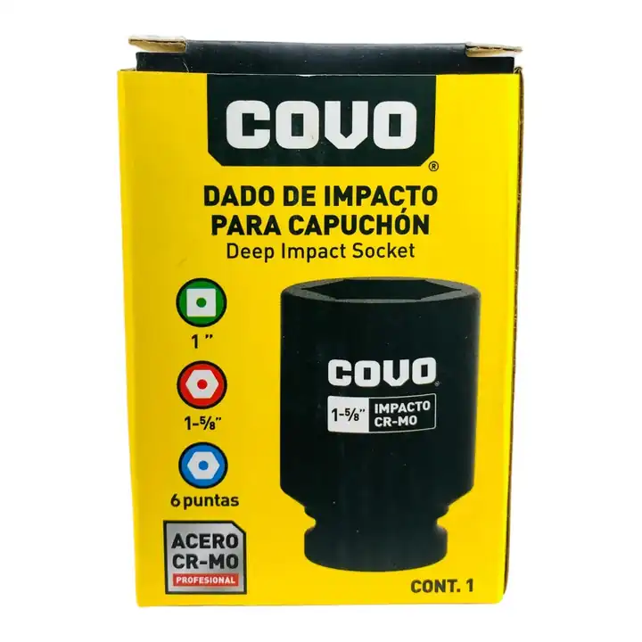 Dado de impacto 1 5/8" x 1"
