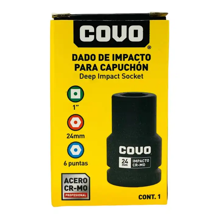 Dado de impacto 24 mm x 1"