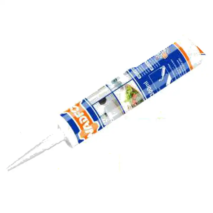 Sellador de silicona acética blanco 300 ml