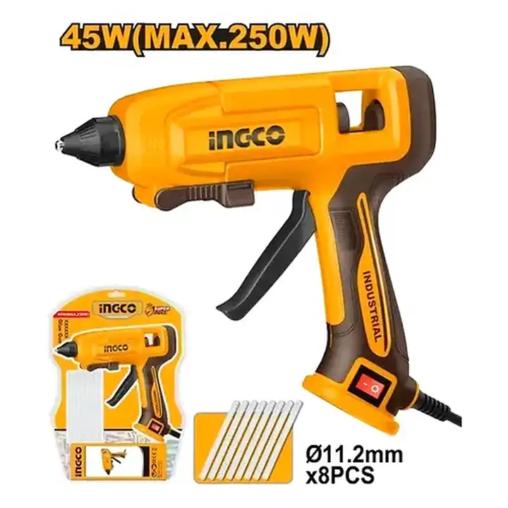 Pistola de silicón 45 W (máx. 250 W) industrial